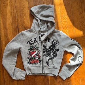 Ed hardy zip up